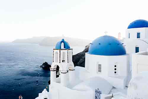 in Santorini